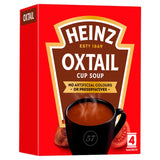 Heinz Oxtail flavour instant dry soup in 62g single-serve sachet, UK version