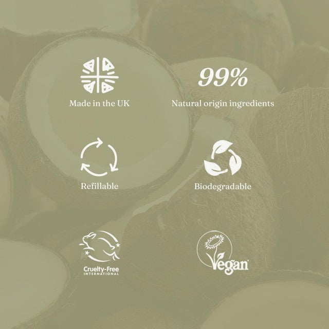 Miniml hydrating coconut hair conditioner, British brand