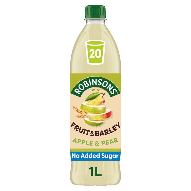Robinsons apple and pear fruit squash 1L , imported from the UK