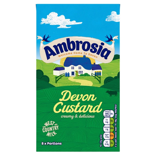 Ambrosia Devon custard 1kg - British product