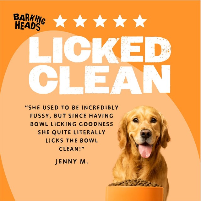 Barking Heads chicken dry dog food 12kg - British product
