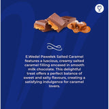 E.Wedel Pawelek salted caramel chocolate bar, UK version