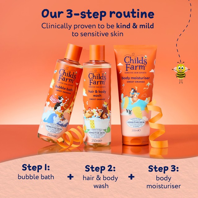 Childs Farm Sweet Orange Baby Moisturiser 250ml - British product
