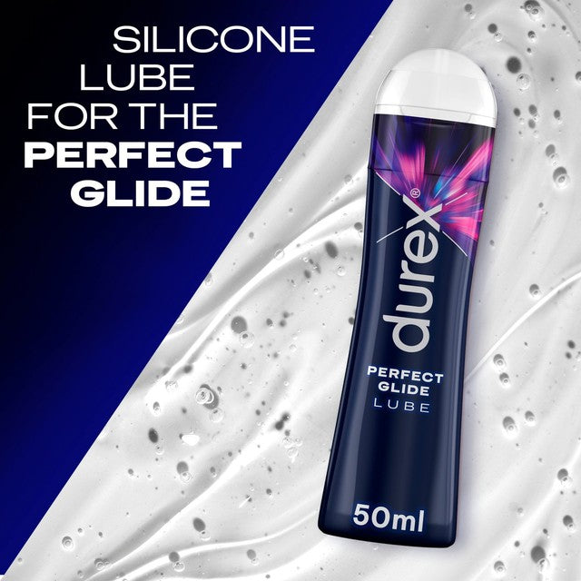 Durex Perfect Glide silicone based lubricant 50ml - British product