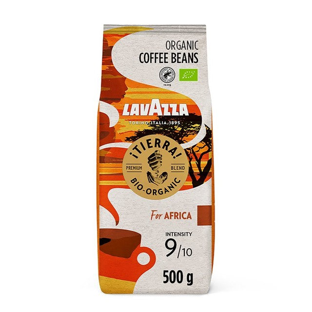 Lavazza Tierra For Africa organic coffee beans 500g, UK version