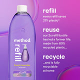 Method lavender hand soap refill, imported from the UK