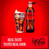 Coca-Cola Zero Sugar soft drink can (British brand)