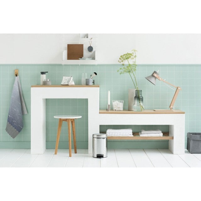 Brabantia Pedal Bin Brilliant Steel 3L - British product