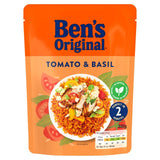 Ben's Original tomato & basil microwave rice 220g - British product
