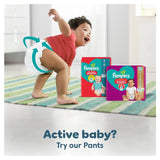 Pampers baby nappies Essential Pack Size 2 (4-8kg), imported from the UK