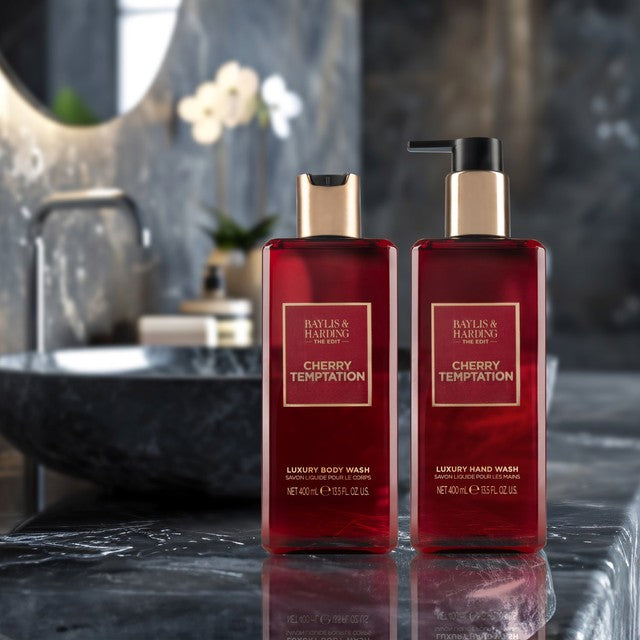 Baylis & Harding Cherry Temptation hand wash 400ml - British product