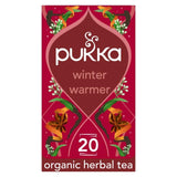 Pukka Herbs Winter Warmer herbal tea 20 teabags, imported from the UK