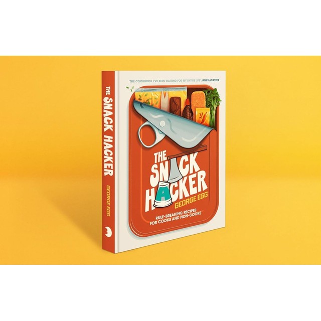 Snack Hacker cookbook by Bonnier Books rule-breaking recipes, imported from the UK