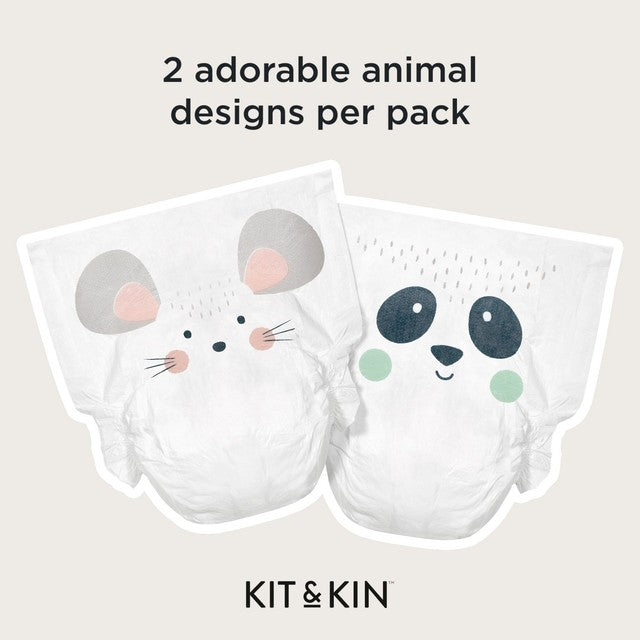 Kit & Kin hypoallergenic nappies size 2 (4-8kg), UK version