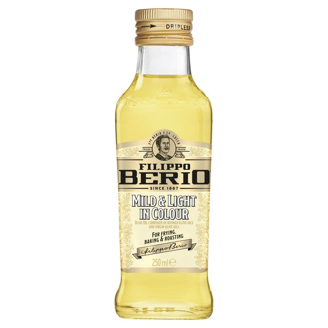 Filippo Berio Mild & Light Olive Oil 250ml - British product