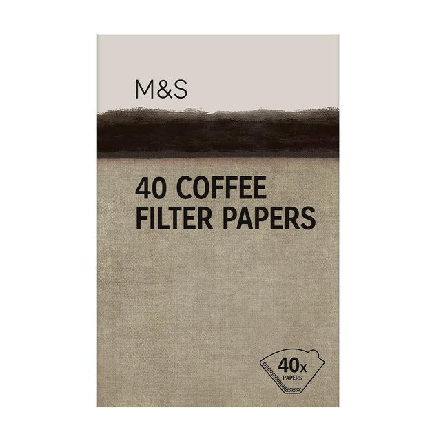 M&S 4 cup coffee filter papers, imported from the UK