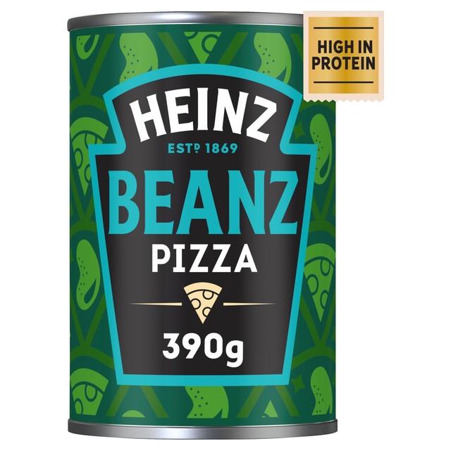Heinz Baked Beans Pizza Style with Cheese and Basil 390g, UK version