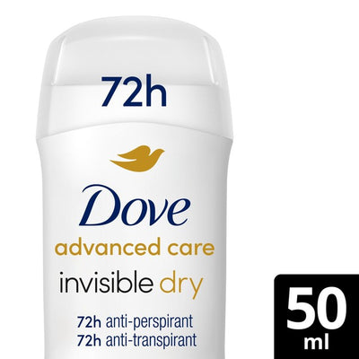 M&S Dove Advanced Care Invisible Anti-Perspirant Stick 50ml- Buy online at McGrocer