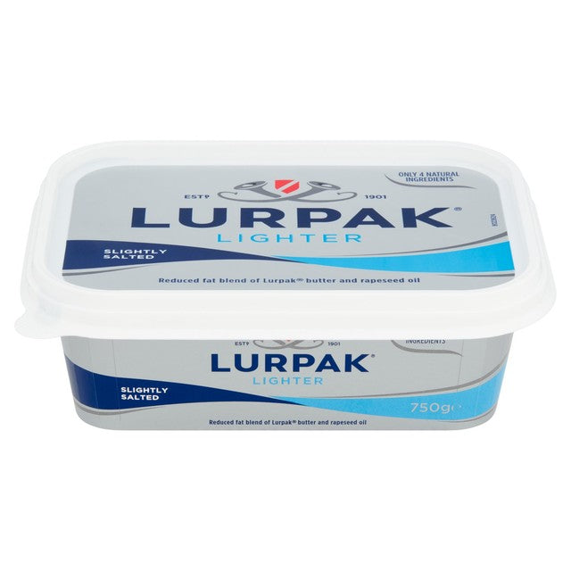 Lurpak lighter spreadable butter in a tub, UK version