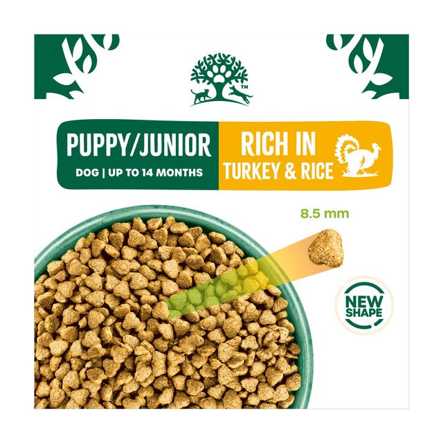 James Wellbeloved puppy junior turkey rice dry dog food - British product
