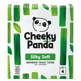 The Cheeky Panda Natural Bamboo Toilet Roll 4 Pack - British product