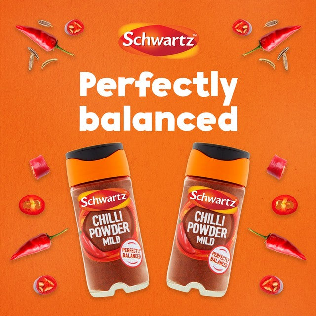 Schwartz mild chilli powder 38g (British brand)