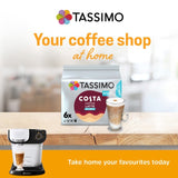 Costa skinny latte coffee pods 6 pack - British product