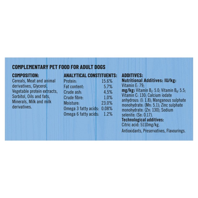 Bakers bacon flavored dog treats 90g - British product