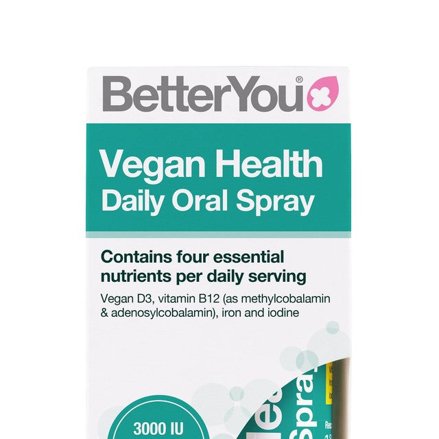 BetterYou Vegan Vitamin Oral Spray 25ml - British product