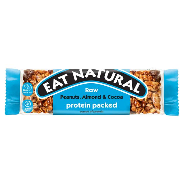 Eat Natural Raw Protein Packed Peanuts Almond Cocoa 45g