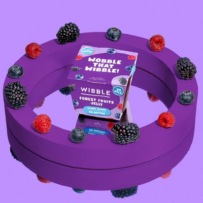 Wibble pflanzliches Waldfrüchte-Gelee-Becher 125g