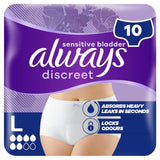 Always Discreet Incontinence Pants L - British product