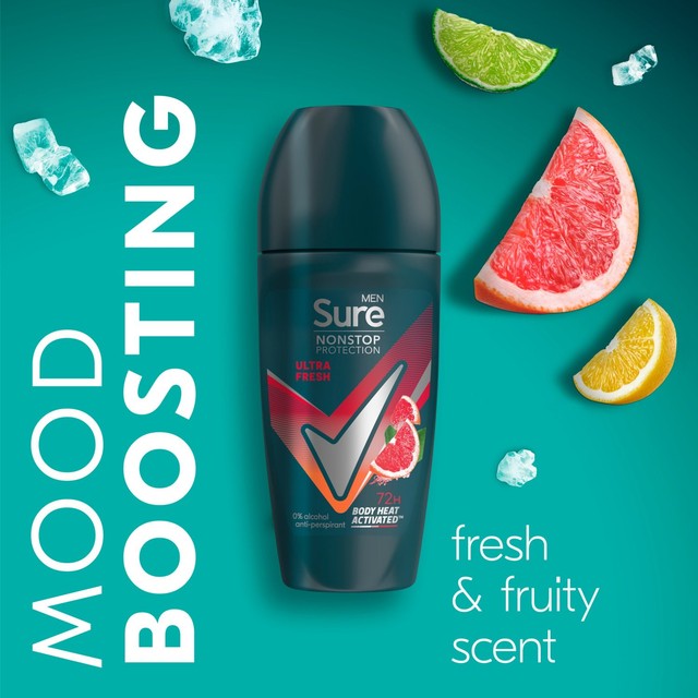 Sure Deodorant Roll On Ultra Fresh 50ml (British brand)