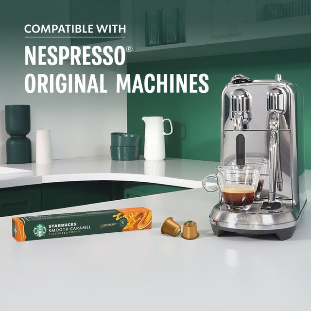 Starbucks caramel coffee capsules 10 pack (British brand)