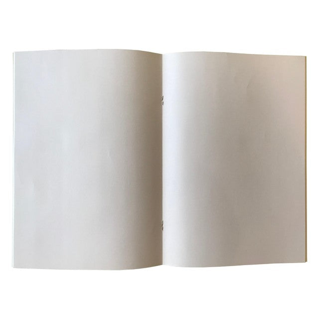 Nuco A4 Sketchbook Black with plain pages, imported from the UK