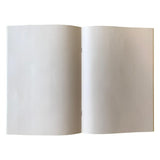 Nuco A4 Sketchbook Black with plain pages, imported from the UK