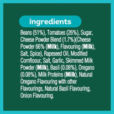 Heinz Baked Beans Pizza Style with Cheese and Basil 390g, UK version