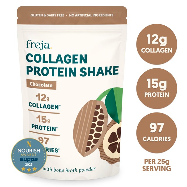 Freja Collagen Protein Chocolate Shake Powder 300g - British product