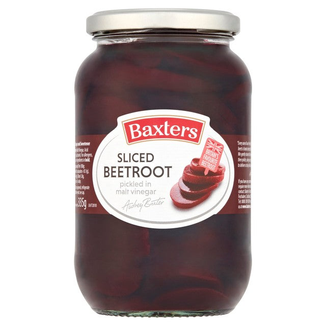 Baxters sliced beetroot in vinegar 567g - British product