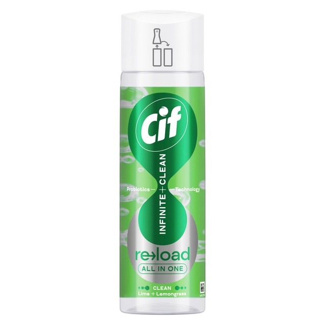 Cif Lime and Lemongrass all in one cleaning spray 280ml - British product