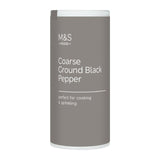 M&S coarse ground black pepper pot - British product