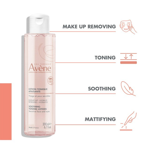 Avène Soothing Toning Lotion 200ml - British product