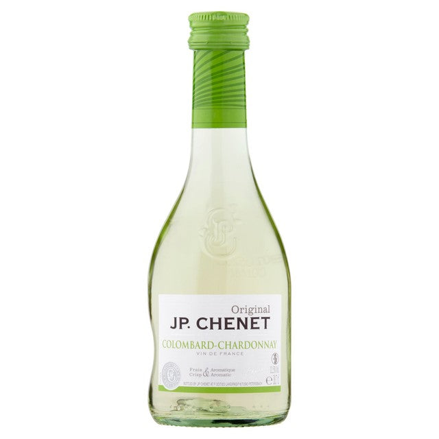 JP Chenet Colombard Chardonnay white wine 187ml bottle, UK version