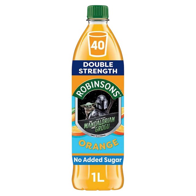 Robinsons orange squash concentrate 1L, imported from the UK