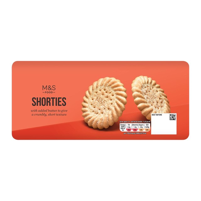 M&S shortcake biscuits, imported from the UK