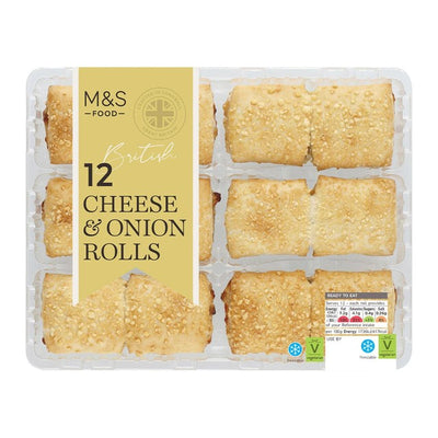 M&S M&S 12 Cheese & Onion Pastry Rolls 300g- Buy online at McGrocer