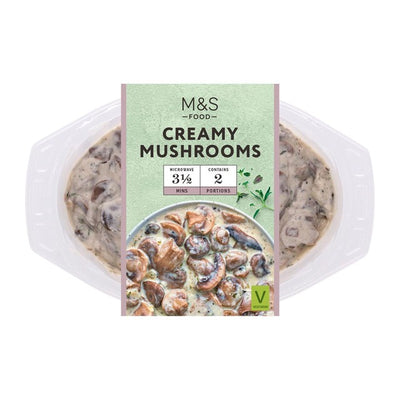 M&S M&S Creamy Mushrooms- Buy online at McGrocer