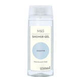M&S sensitive fragrance-free shower gel 250ml, imported from the UK