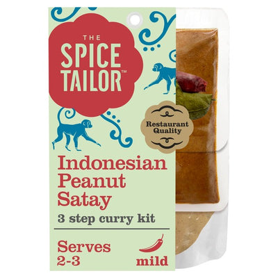 M&S Indonesian Peanut Satay Curry Sauce Kit with Spices and Aromatics 275g- Buy online at McGrocer