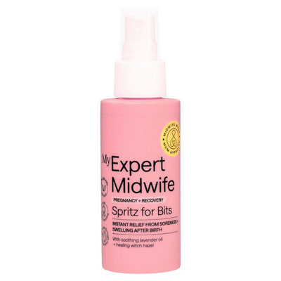 M&S My Expert Midwife Spritz For Bits Postpartum Intimate Spray 100ml- Buy online at McGrocer